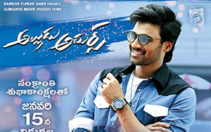 `Alludu Adhurs`, a Telugu rom-com film directed by Santosh Srinivas